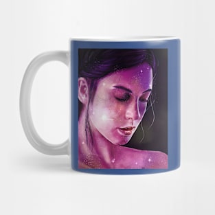 Galaxy woman Mug